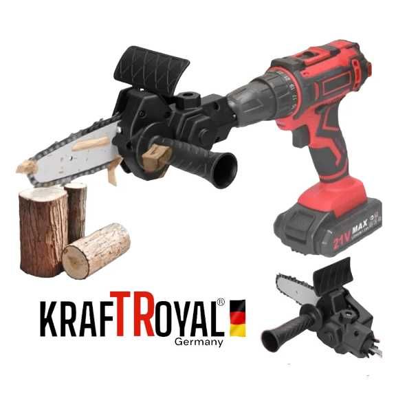 Приставка за Винтоверт – 18см Адаптер към Трион Резачка