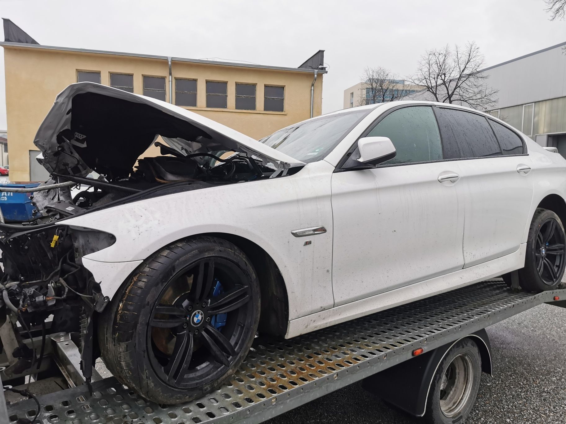 BMW 535d F10 на Части 299кс М пакет 19 джанти bi turbo двигател бмв