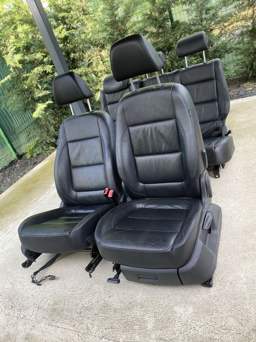 Interior vw Tiguan 5N din piele cu incalzire 2008-2015