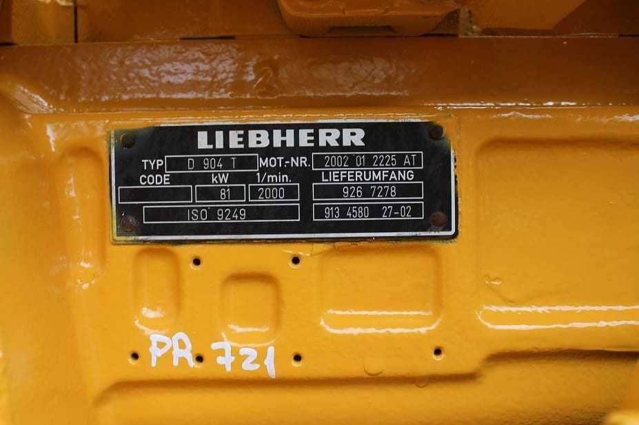 Motor Liebherr D 904 T pentru buldozer Liebherr PR 721