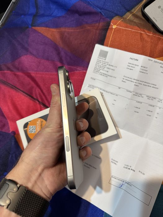 Iphone 16 pro max impecabil garantie factura