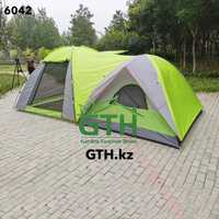 Двухкомнатная палатка с полом CK-6042. Размер (220+260)х260х165/185 см