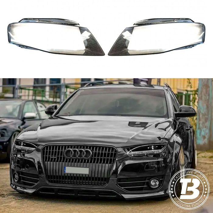 Sticle Faruri compatibile cu Audi A4 B8