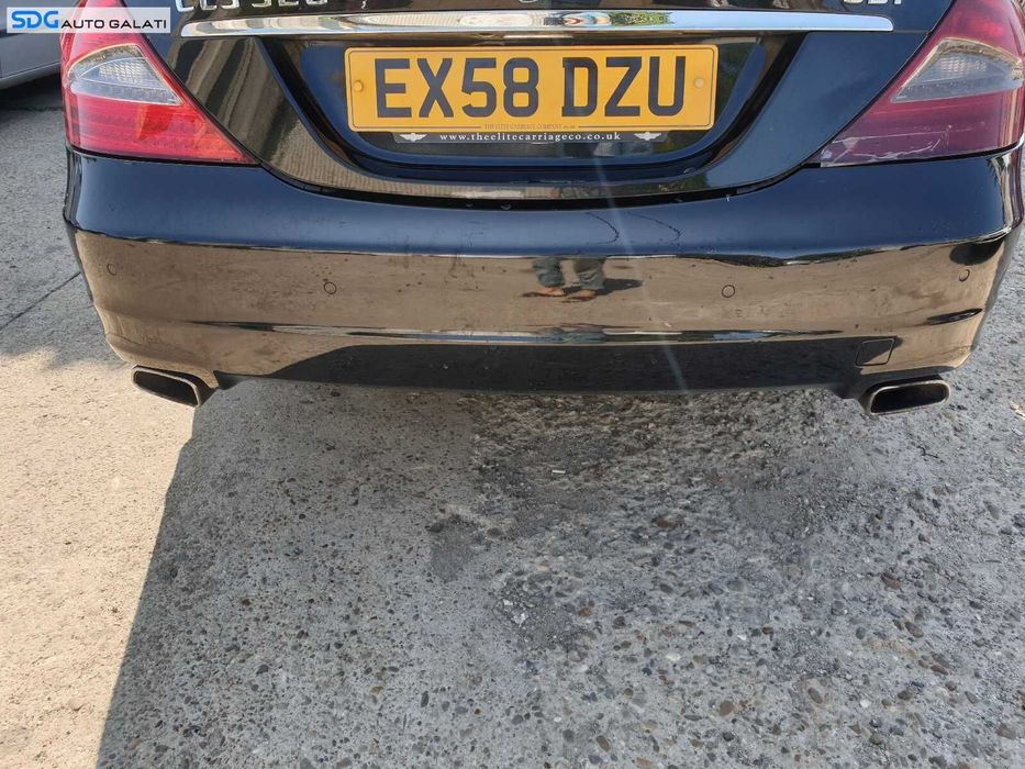 Bara Spoiler Spate cu Locas Senzori Parcare Mercedes CLS C219 W219 Facelift 2004 - 2010 Culoare C197 [C0188] [Depozit]