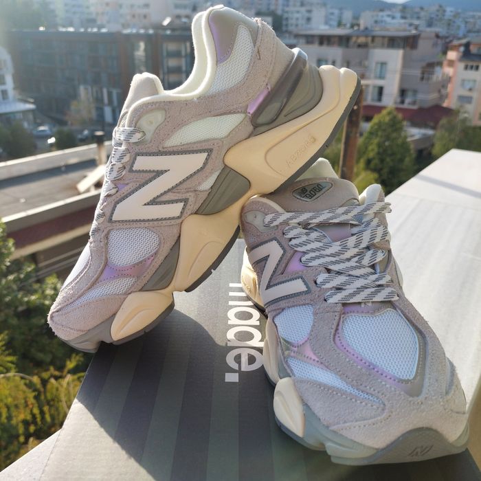 New Balance 9060 Light Grey White 37-38-39