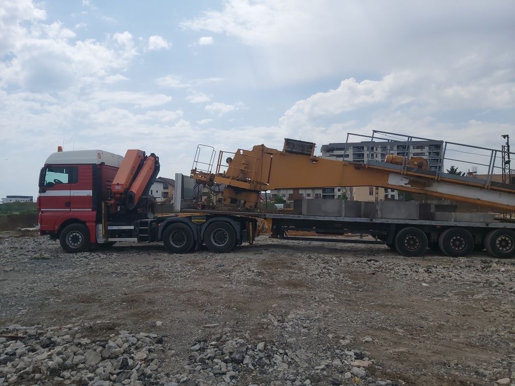 Inchiriez camion cu macara,trailer,platforma