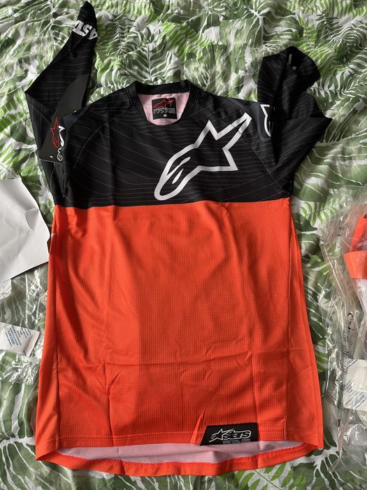 Airoh Aviator Alpinestars мотокрос блуза Acerbis