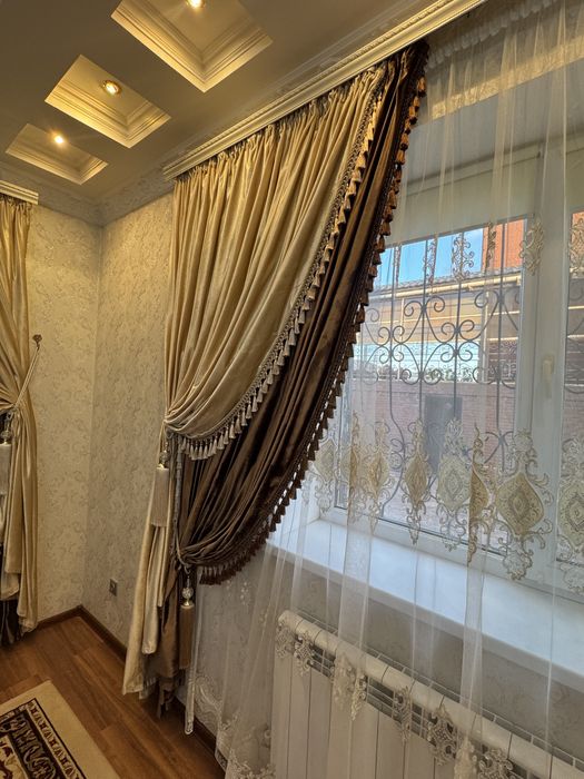 Шторы для большой гостиной комнаты