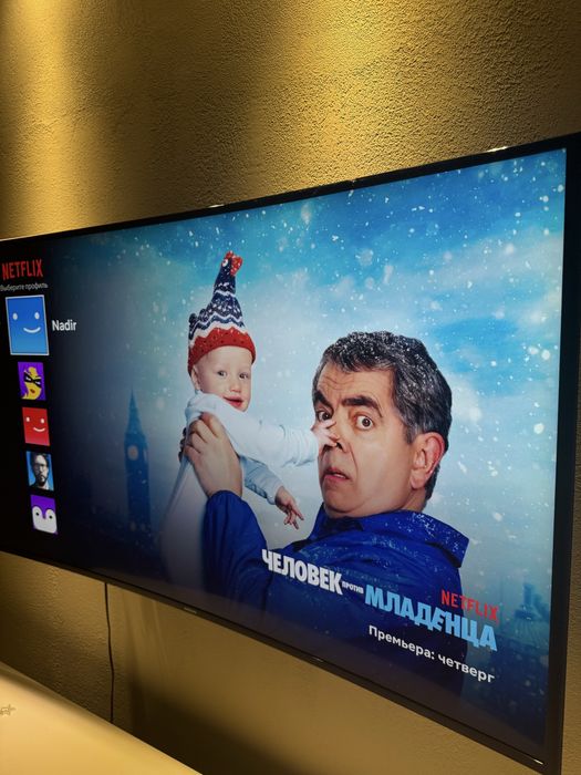 Продам телефизор Samsung 55”, 140 см. Полукруглый