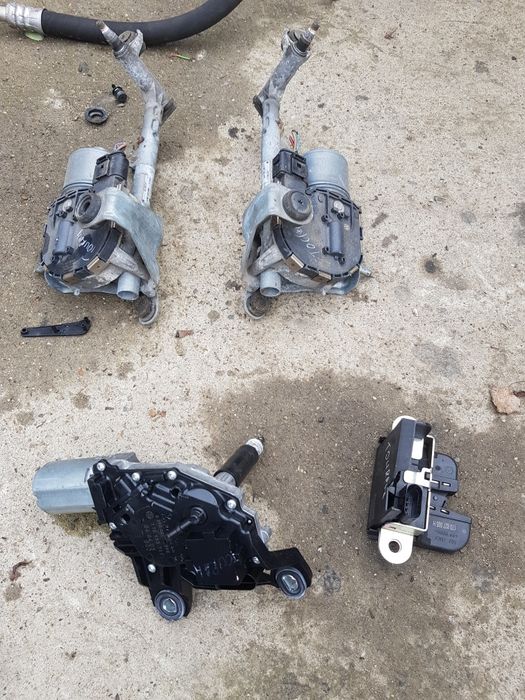 Ansamblu stergator față stanga, spate,blocator haion VW touran