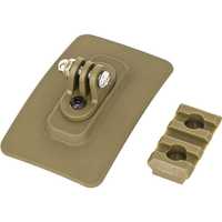 Airsoft Montura Camera Casca FAST cu Velcro Tan GFC Tactical