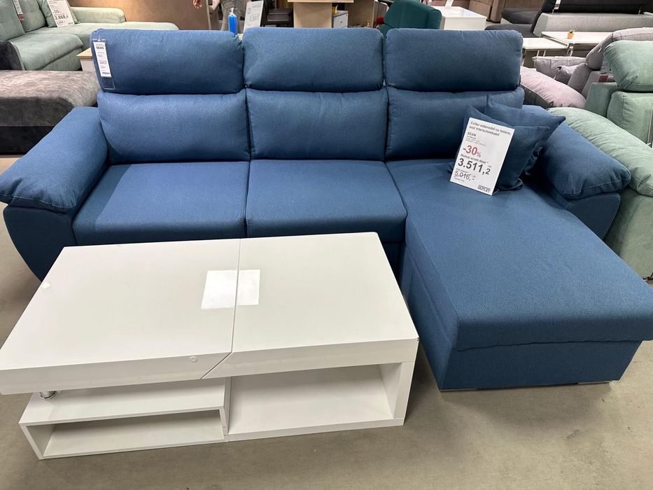 Colțar extensibil cu tetiere interschimbabile SEAN