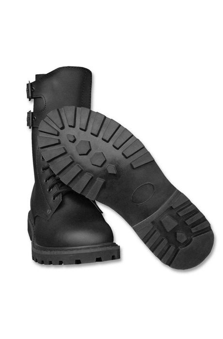 Bocanci de Luptă French Action din Piele /Legiunea Străină