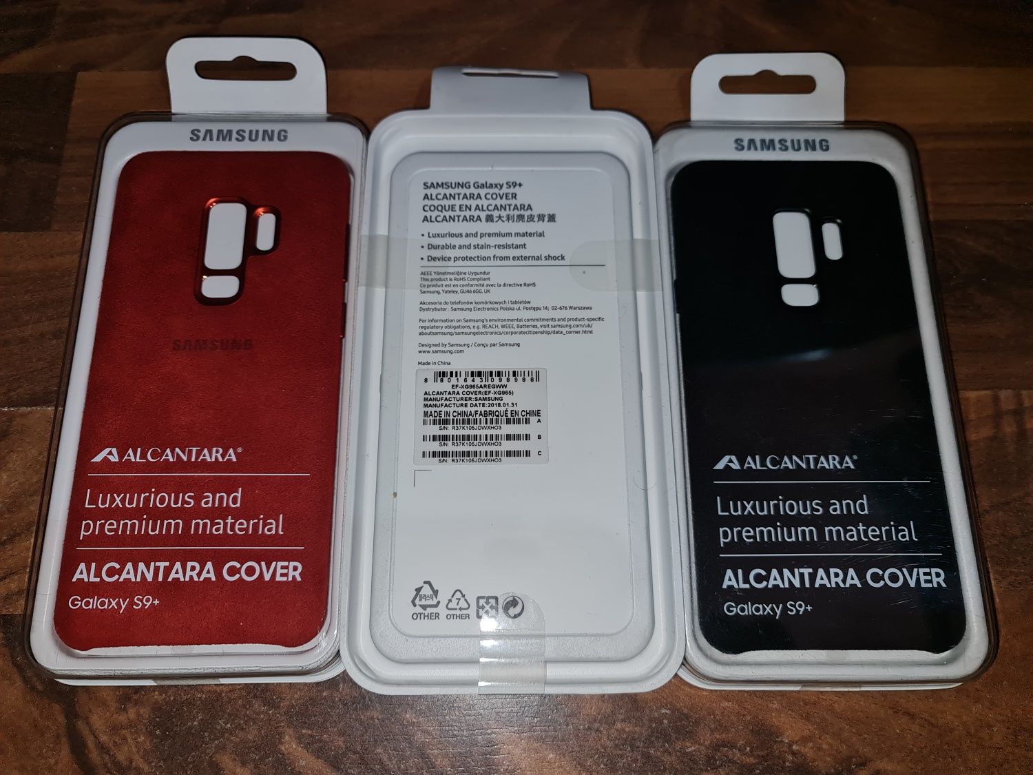 Husa originala Samsung Alcantara Cover Galaxy S9+ S9 Plus G965