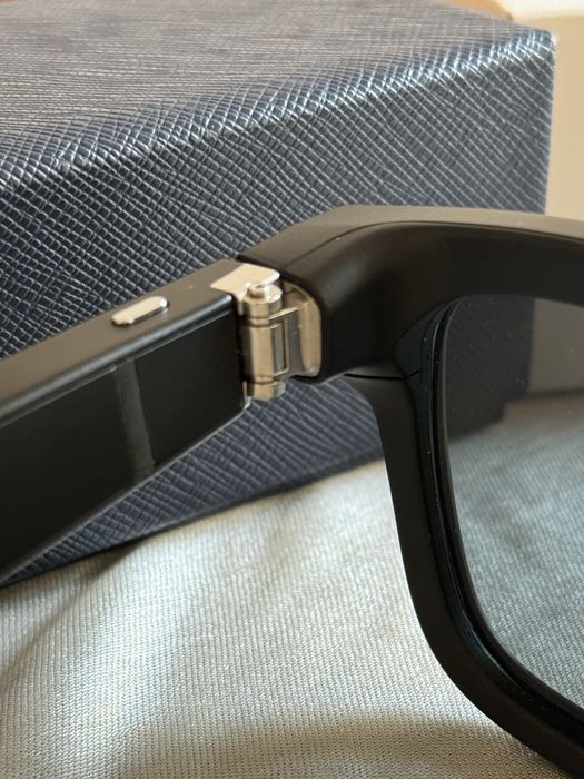 AI Smart Glass G300L – Metall Sharnirli Kamera Ko‘zoynak