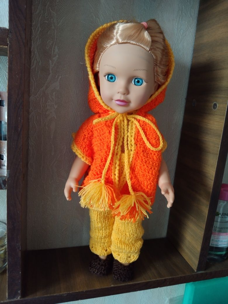 Вязаный гардероб для вашей любимой куклы!