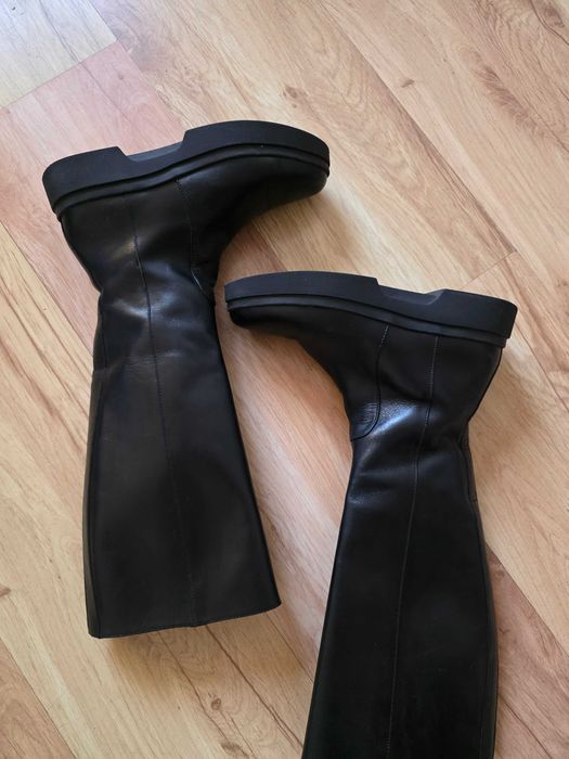 GEOX Ботуши кожени изцяло и отвътре