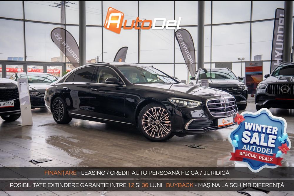 Mercedes-Benz S 580e LONG 3.0 Plug-in Hybrid 510CP / BURMESTER 3D+ / Panoramic /