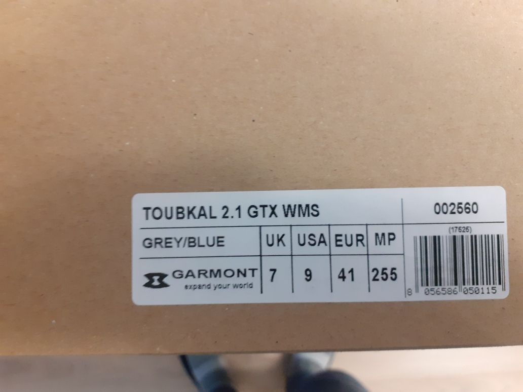 Garmont TOUBKAL GTX, номера 41 и 41.5, UK 7 и UK 7.5