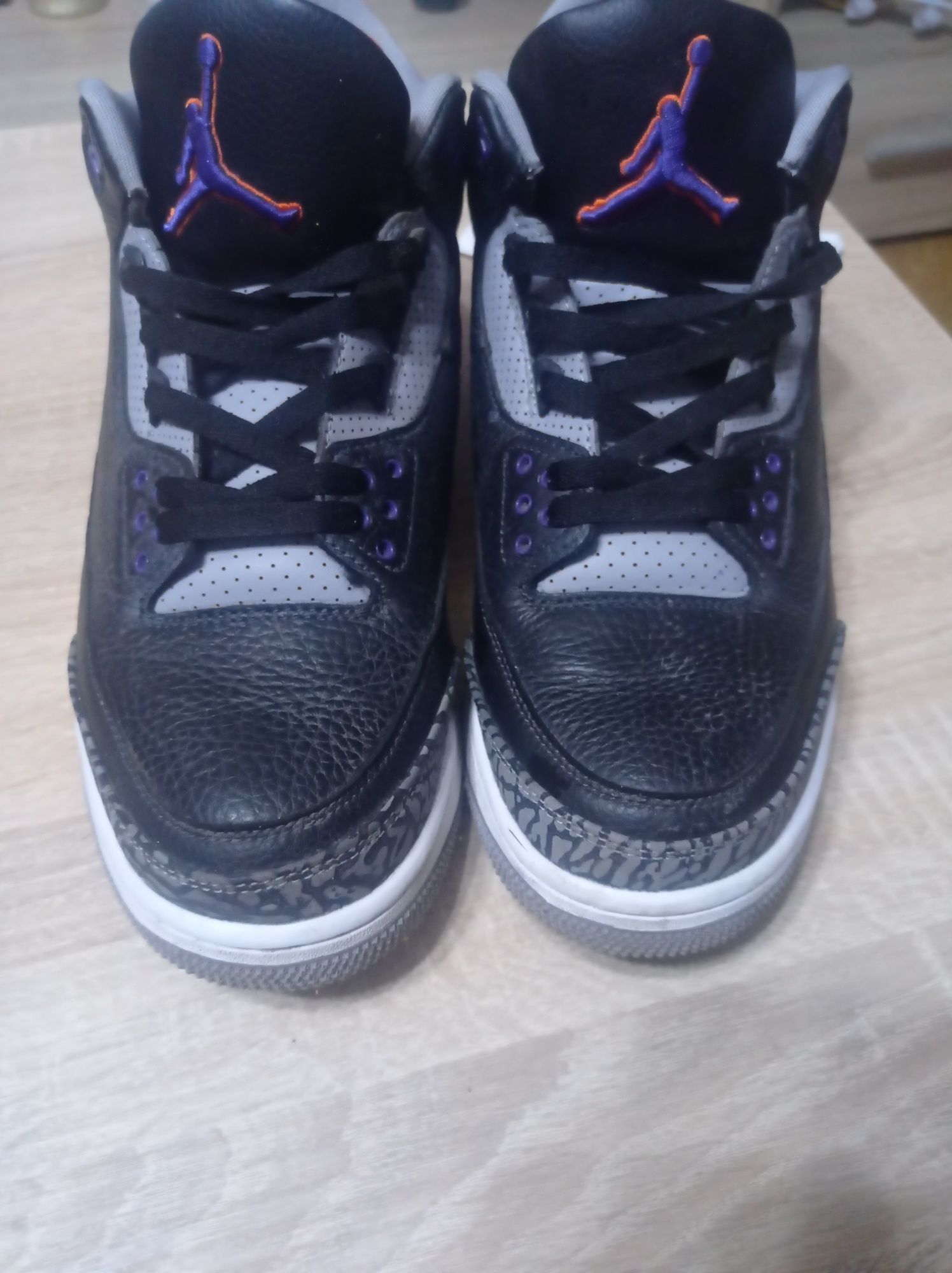 Jordan 3 Court Purple