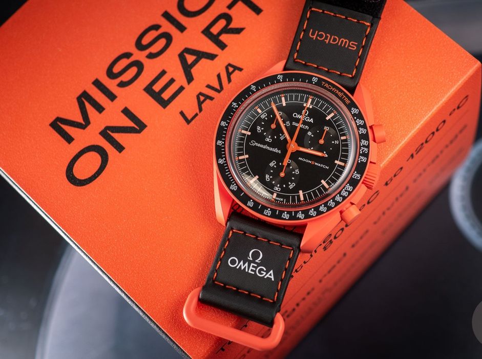 Omega Swatch MoonSwatch Mission on Earth  Desert Lava Polar Lights