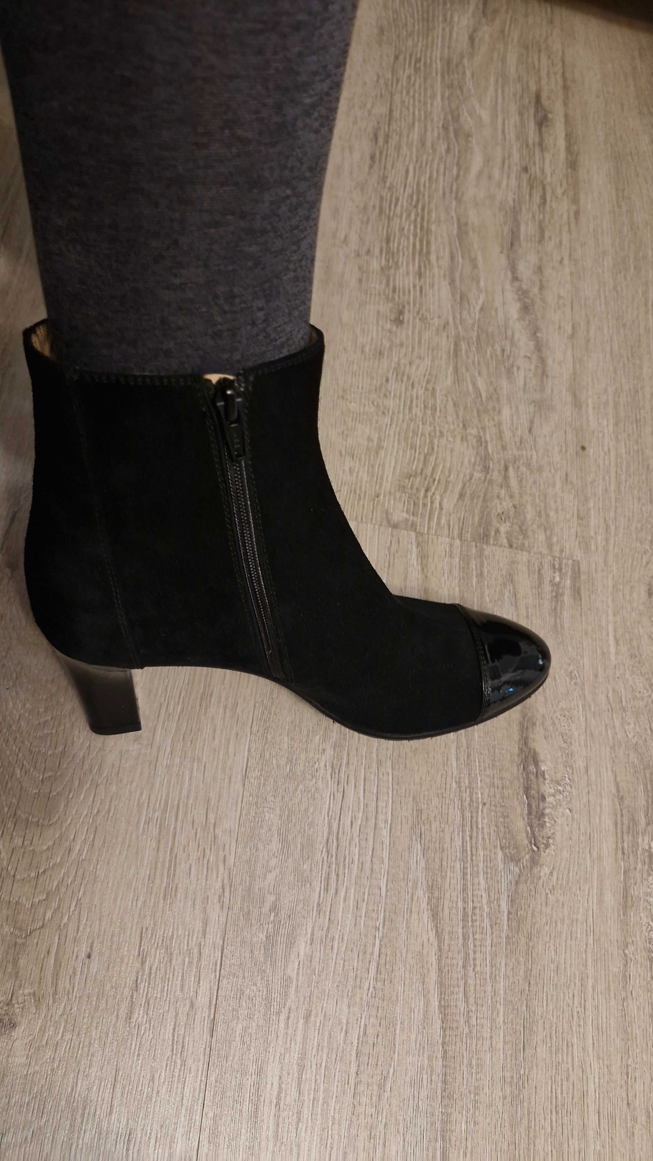 ghete dama Musette piele