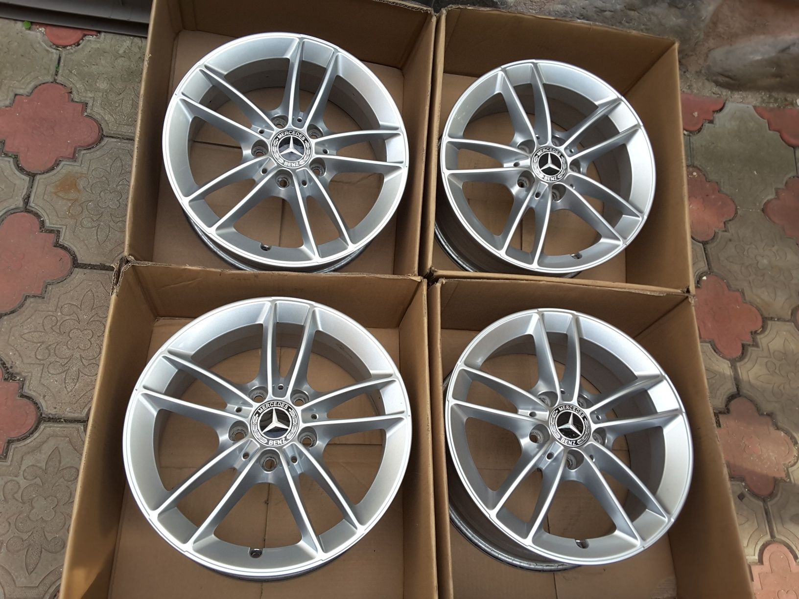jante aliaj 16;5x112;originale Mercedes A,B,C class w177,w247,w204w205