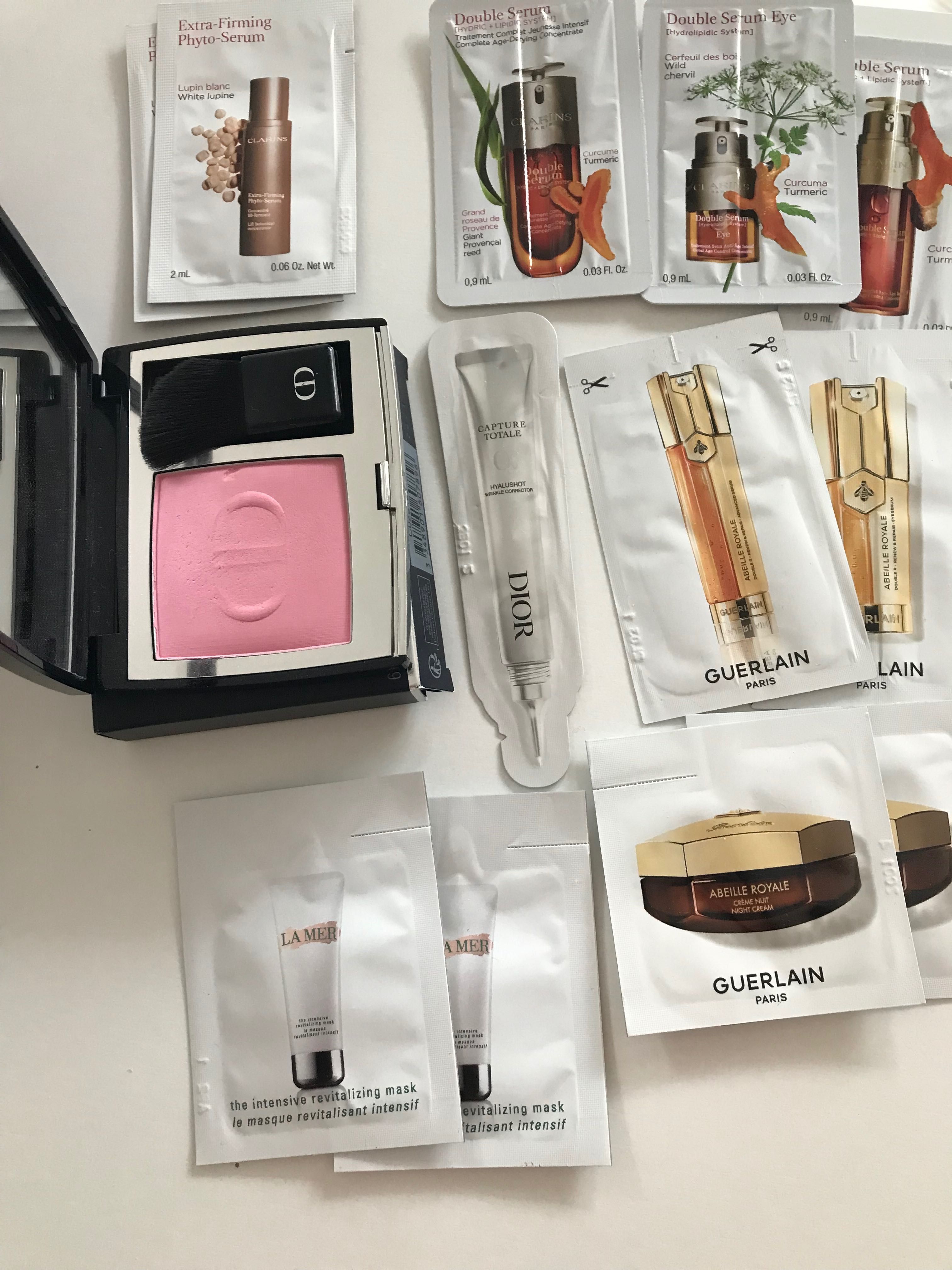 Dior , la mer , guerlain , clarins козметика за лице