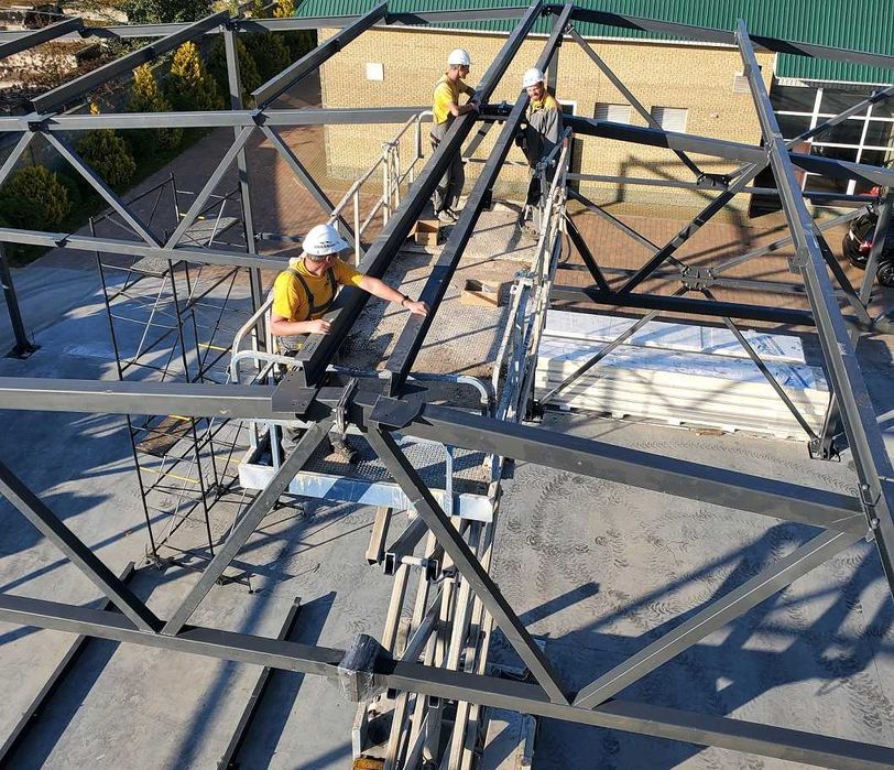 Монтаж и изготовление металлоконструкций, металлокаркасов под ключ