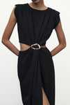 Официална черна Рокля Zara