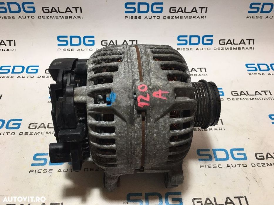 Alternator 120A Golf 4 Bora Leon Toledo Octavia Audi A3 1.9TDI ALH ASV AJM 1998 - 2005