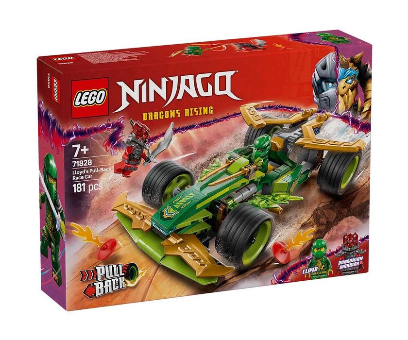 LEGO NINJAGO 71828 - Lloyd's Pull-Back Race Car