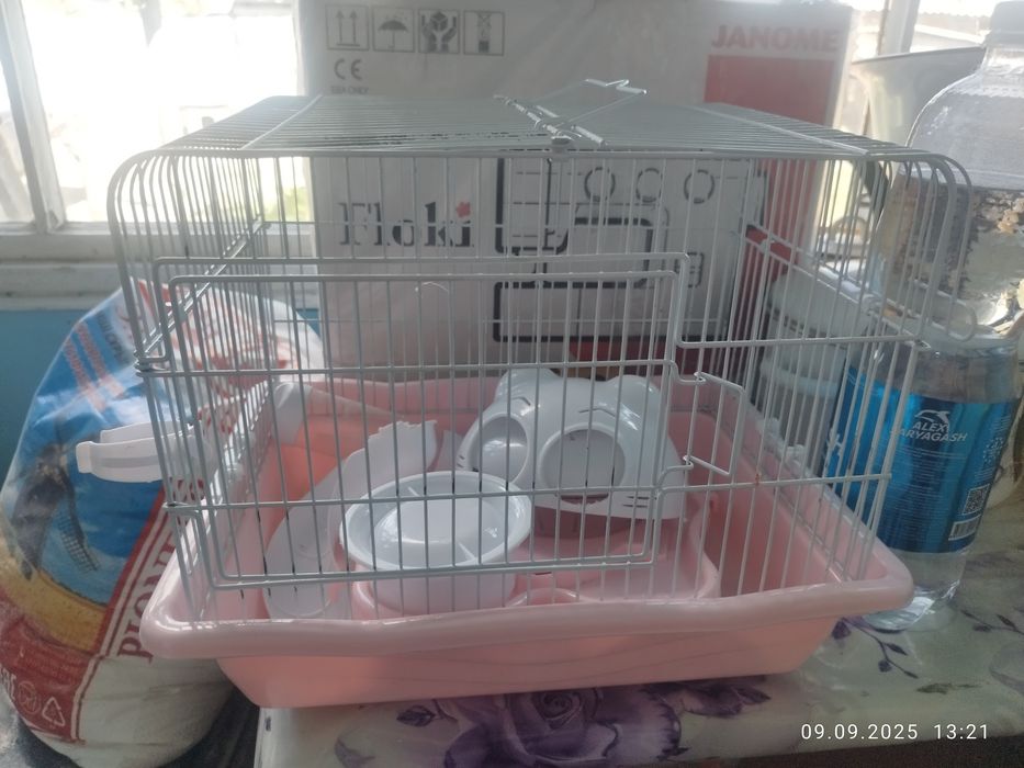 Продам клетку для хомяка