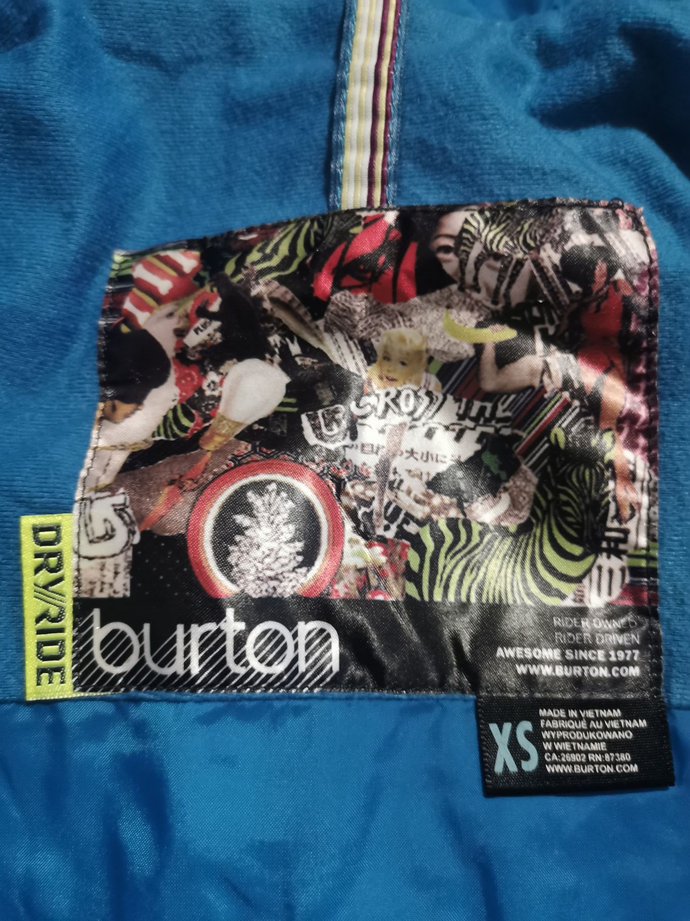 Geaca schi/snowboard Burton dryride XS(36)