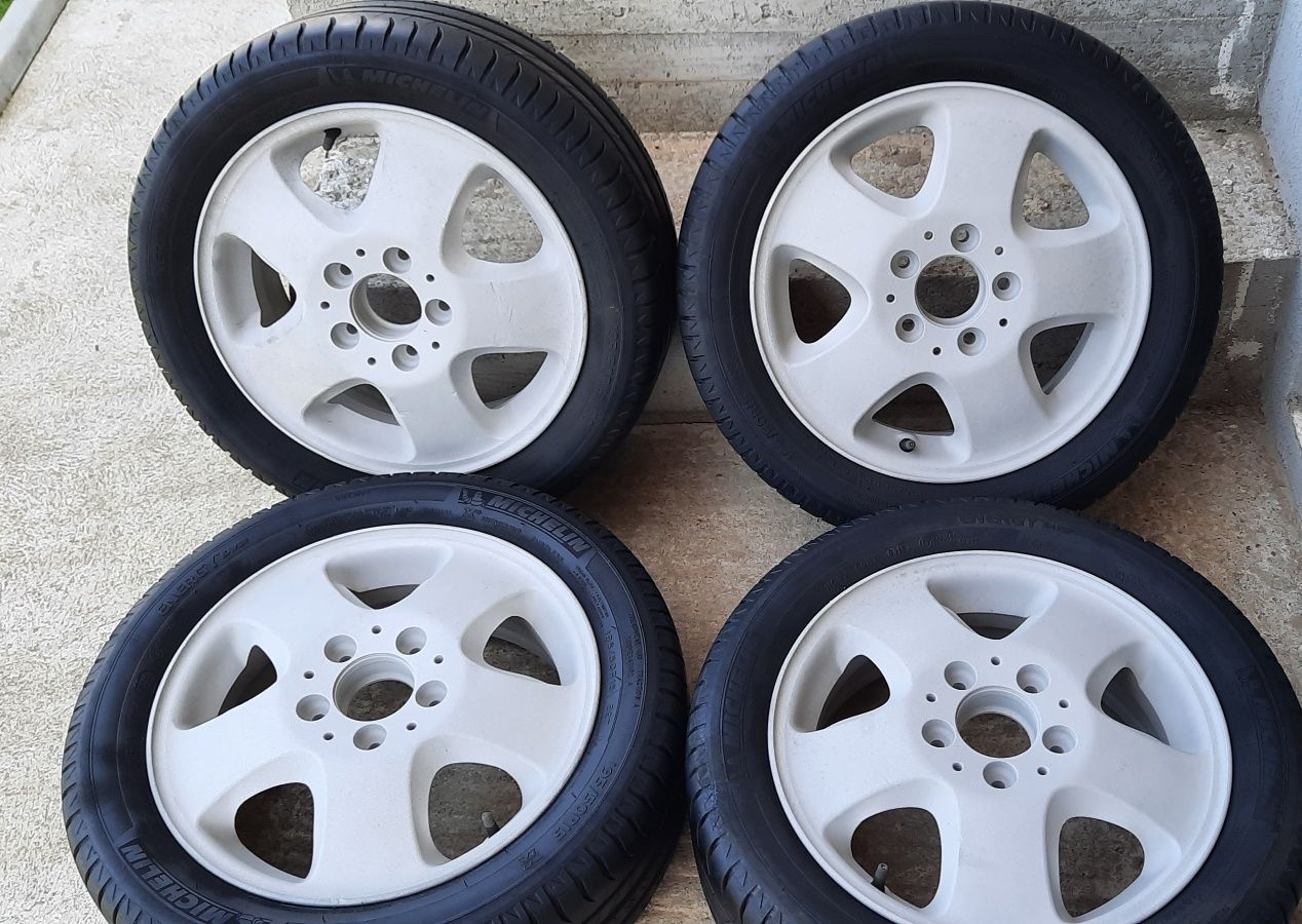 Jante Mercedes 5*112 R15+cauciucuri 195/50 R15