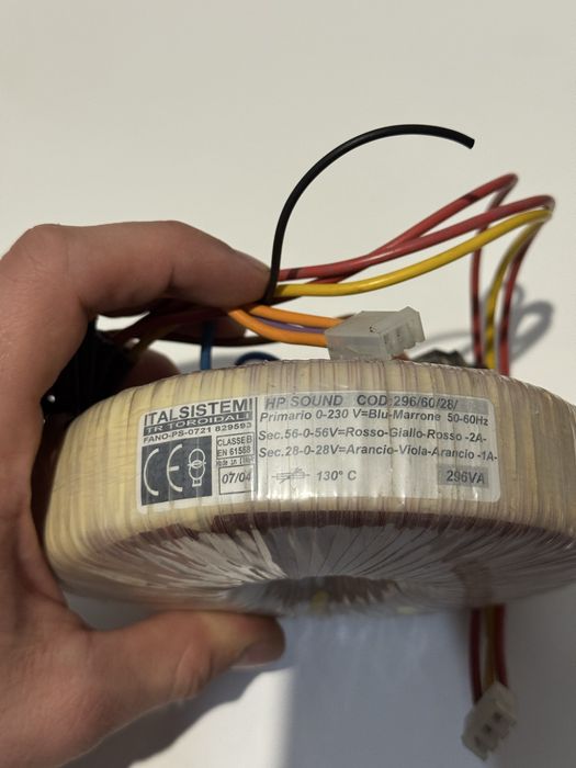 Transformator toroidal 300w