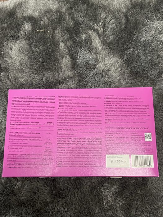 Cutie de pliculete de Collagen