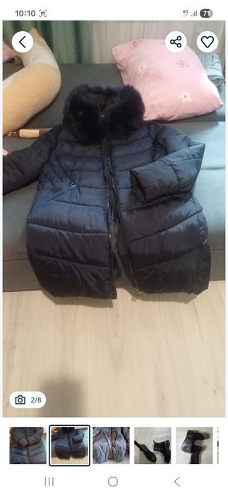 Зимние пуховик продам