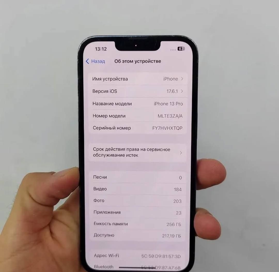 Iphone 13 pro blue