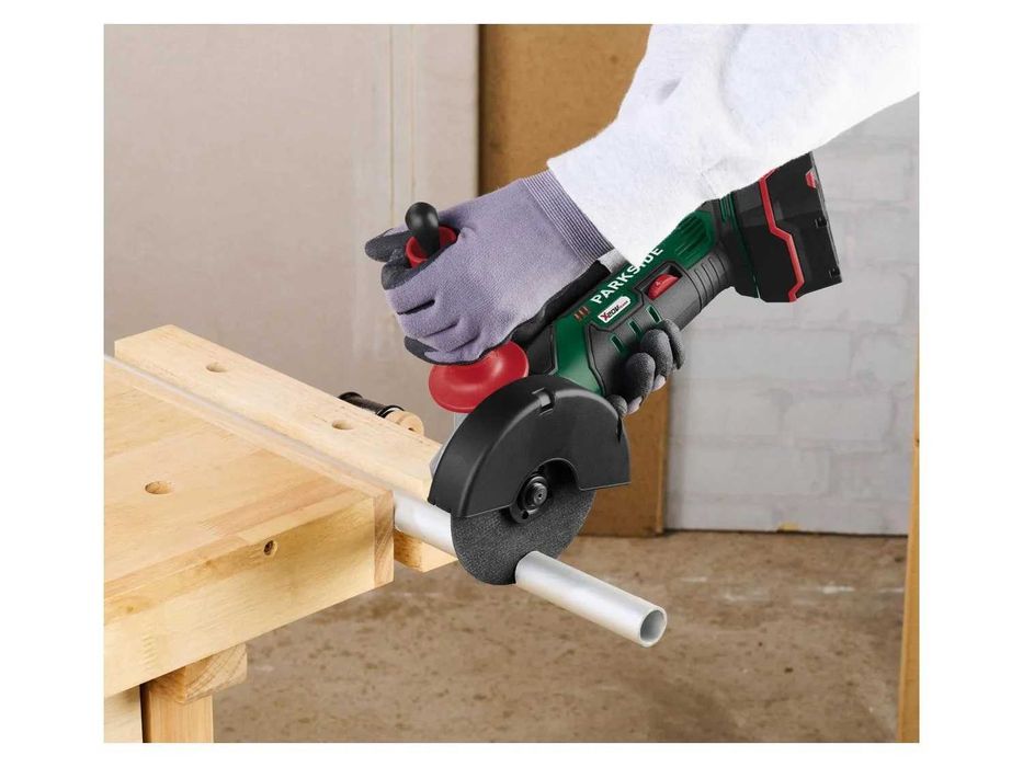 Polizor unghiular 125 cm PARKSIDE 20 V, cu incarcator si baterie 4A