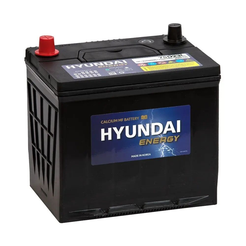 Аккумулятор Hyundai Energy 62 Ач (56219, правый+)