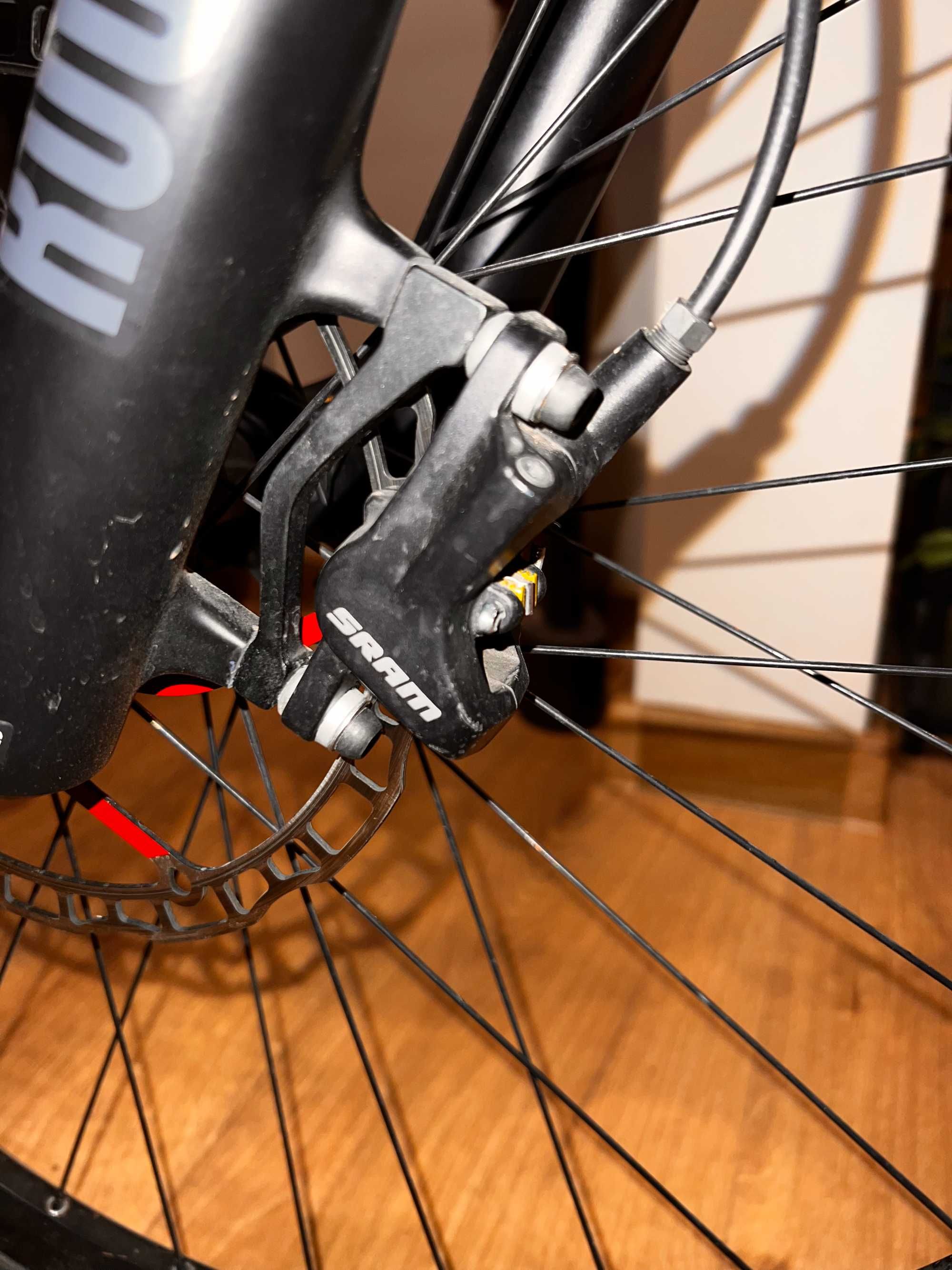 Комплект дискови спирачки - Sram Level + Ротори Quaxar LYNX