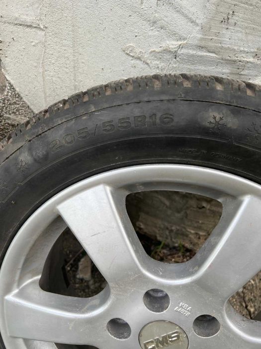 Зимни гуми с джанти 205/55 R16 (5x112)