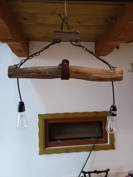 Lampa , Lustra artizanala