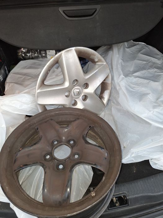 Jante megane 3 R16 cu senzori si capace