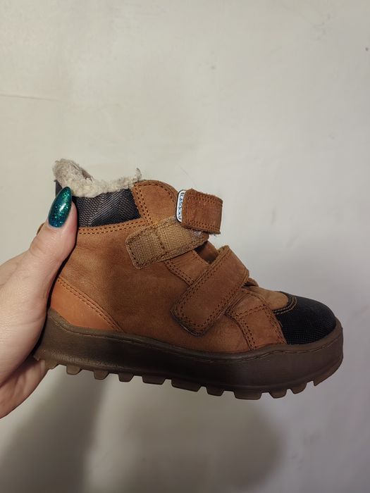 Детски зимни обувки естествена кожа