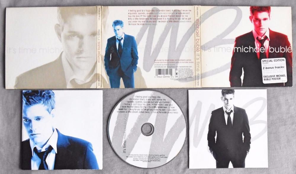 Michael Buble albume CD: Crazy Love, It's Time, Call Me Irresponsible
