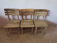 Детски дървени столчета