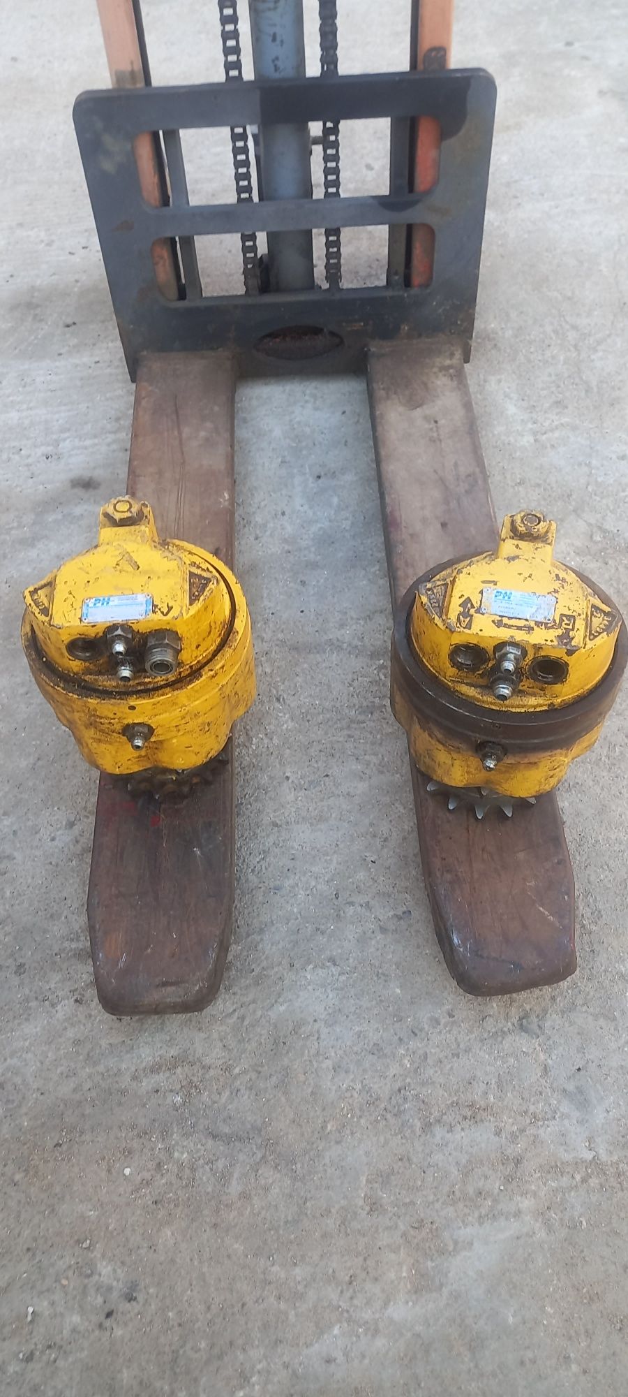 hidromotor marș Poclain Hydraulics ML / bun la foreză crapator lemne