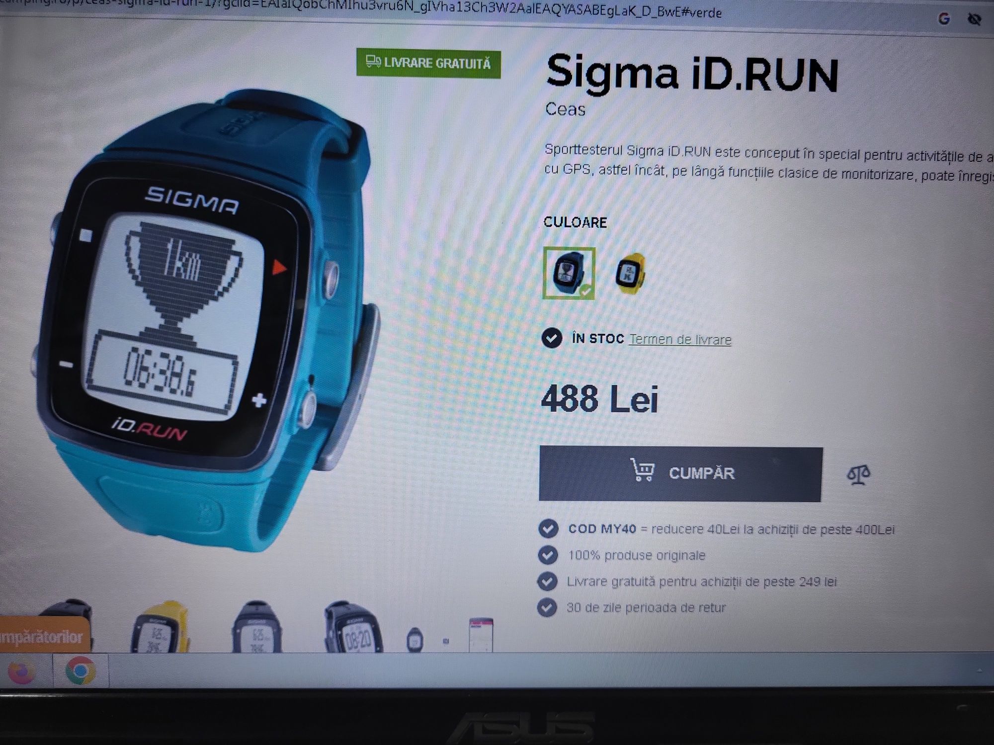 Vând ceasuri smart Sigma, ciclism,înot,alergare